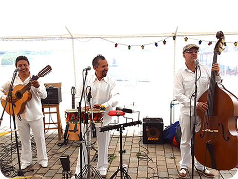 Latin band boeken | SABOR LATINO trio voor uw huwelijk, bedrijfsfeest, receptie