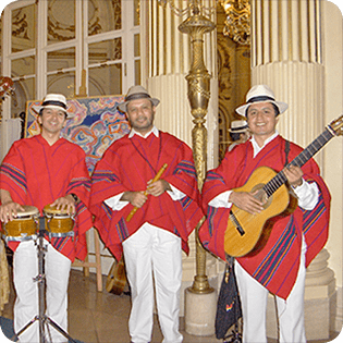 Zuid Amerikaanse band boeken, Los Andinos Latijns Amerikaanse live muziek voor bruiloften, recepties, festivals, bedrijfsfeesten